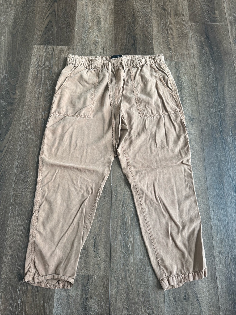 Sanctuary Drawstring Joggers in Light Brown Women’s Size XL